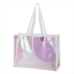 JH3349 Mini Pearl Laminated Non-Woven Tote Bag with Custom Imprint